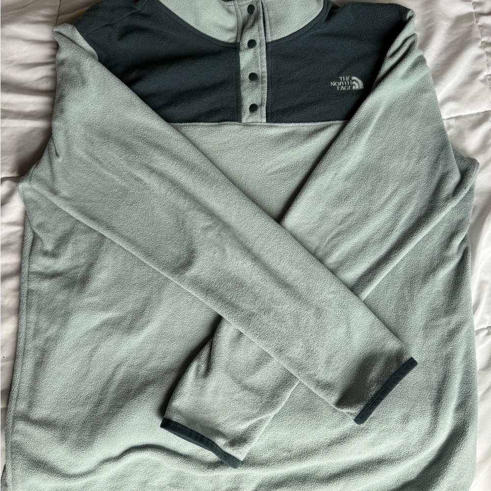 The North Face Sage Green Fleece Pullover